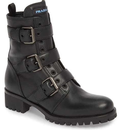 prada boots suede|Prada combat boots nordstrom.